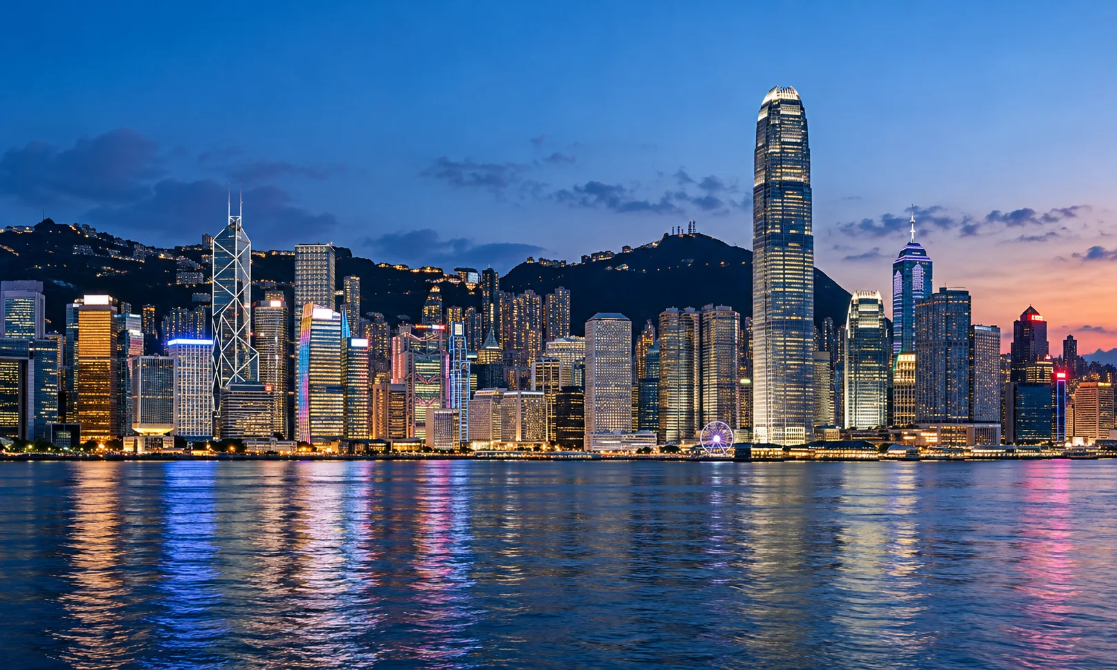 Hong Kong skyline